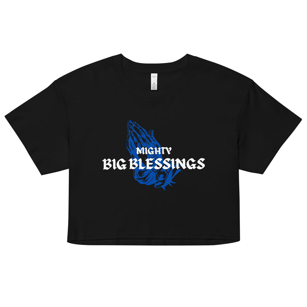 BIG BLESSINGS - Women’s crop top